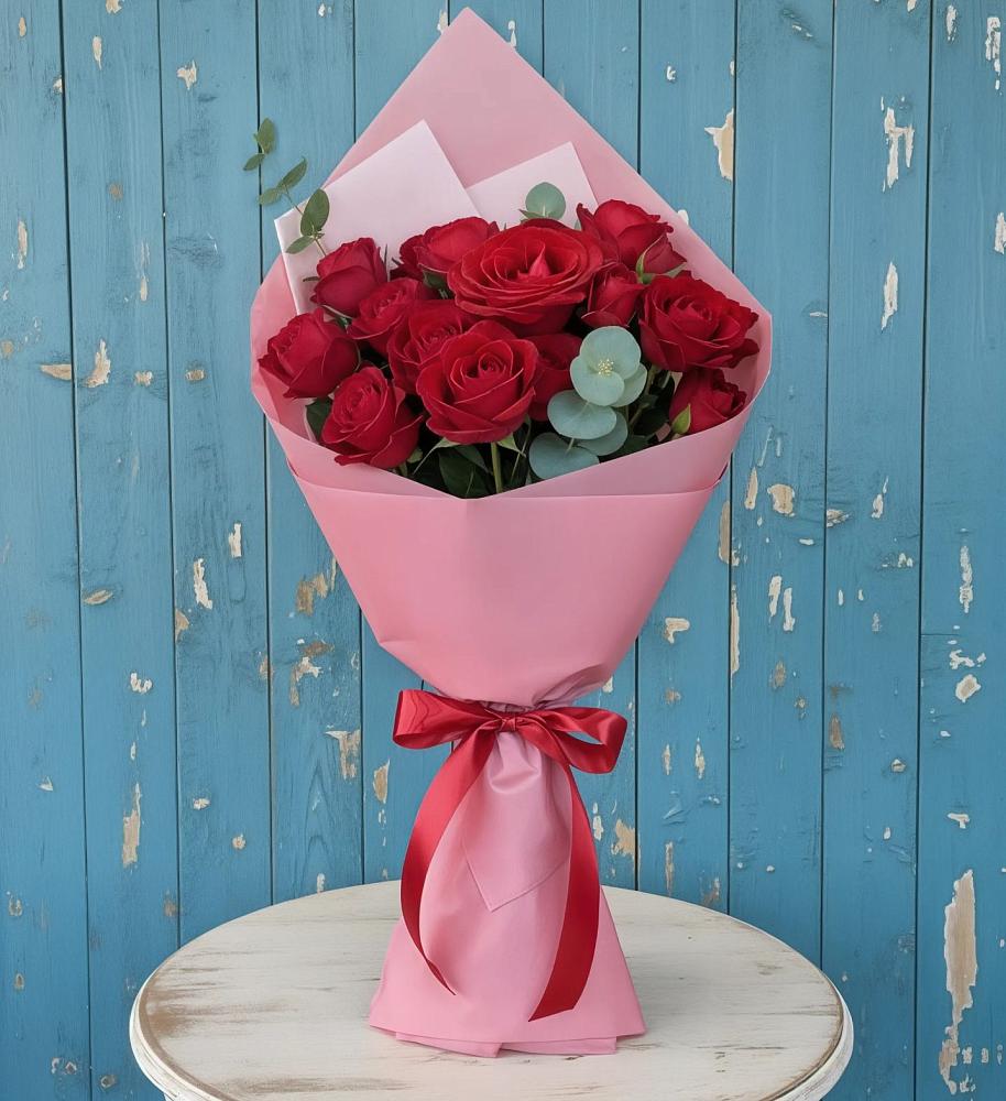 Букет цветов из: Розы в Пролетарске Ростовская область