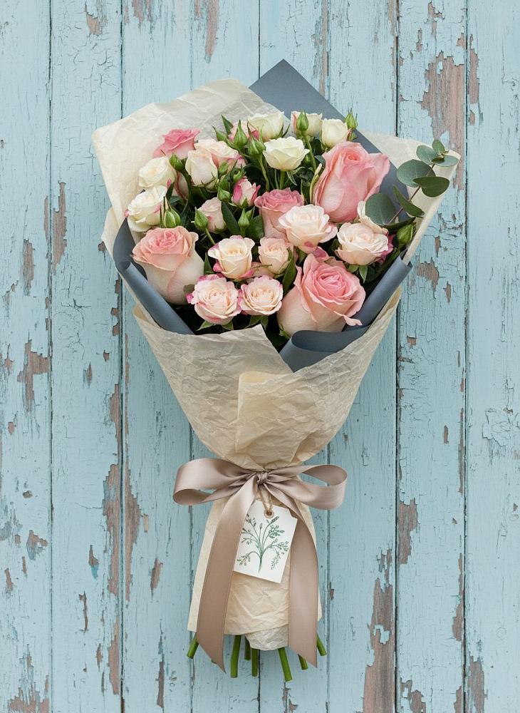 Букет цветов из: Розы в Пролетарске Ростовская область