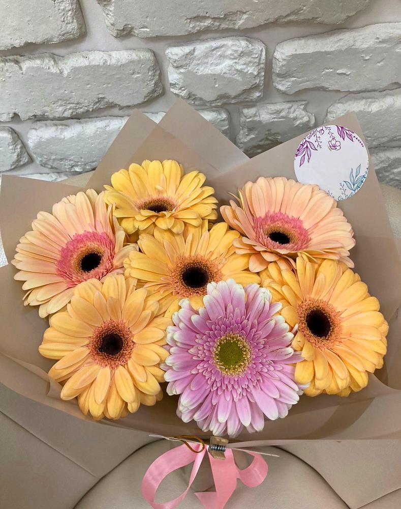 Букет цветов из: Герберы в Пролетарске Ростовская область