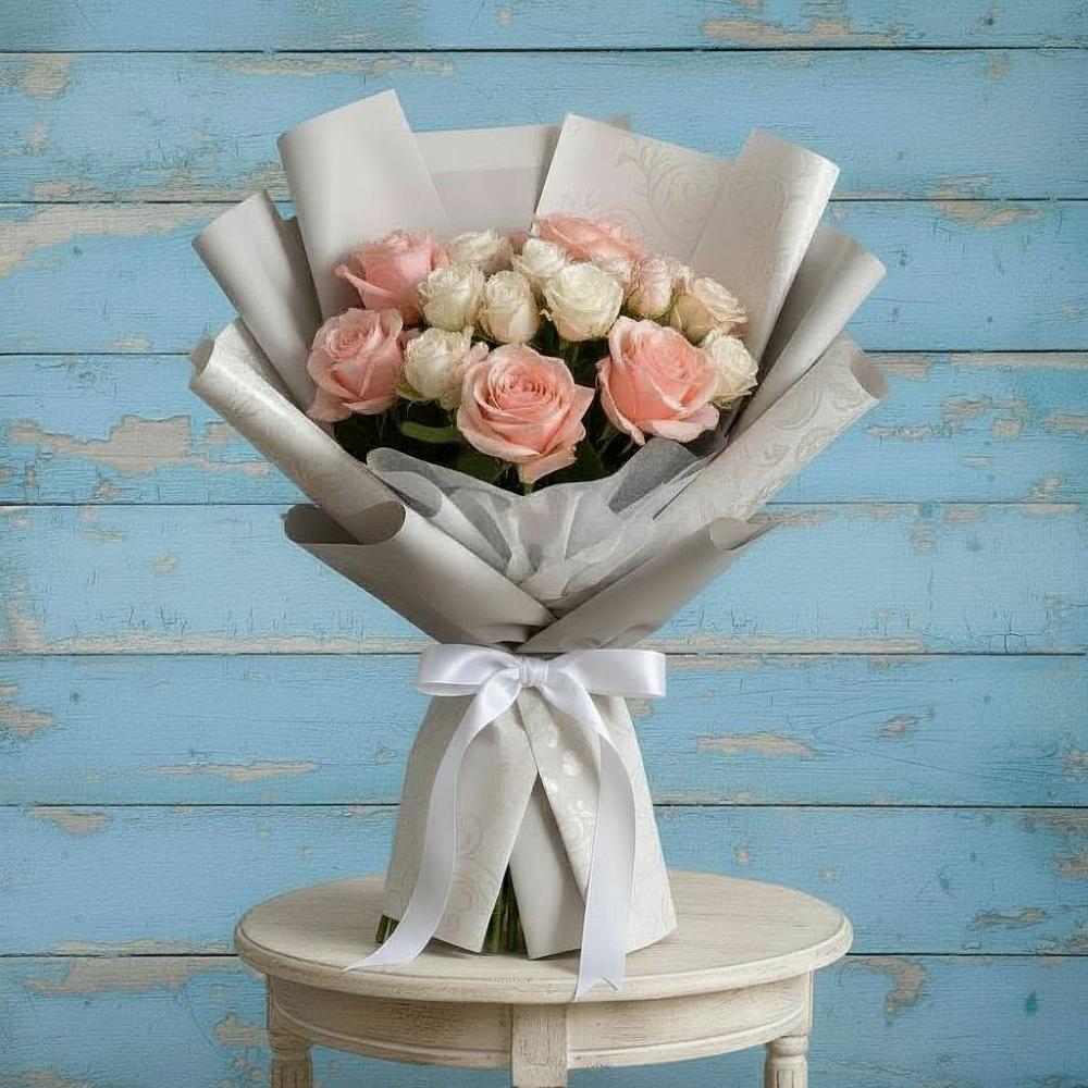 Букет цветов из: Розы в Пролетарске Ростовская область