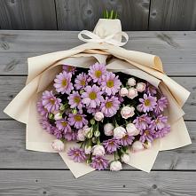 Букет цветов из:  Розы и Хризантемы #REPLACE_PRED# Пролетарске Ростовская область