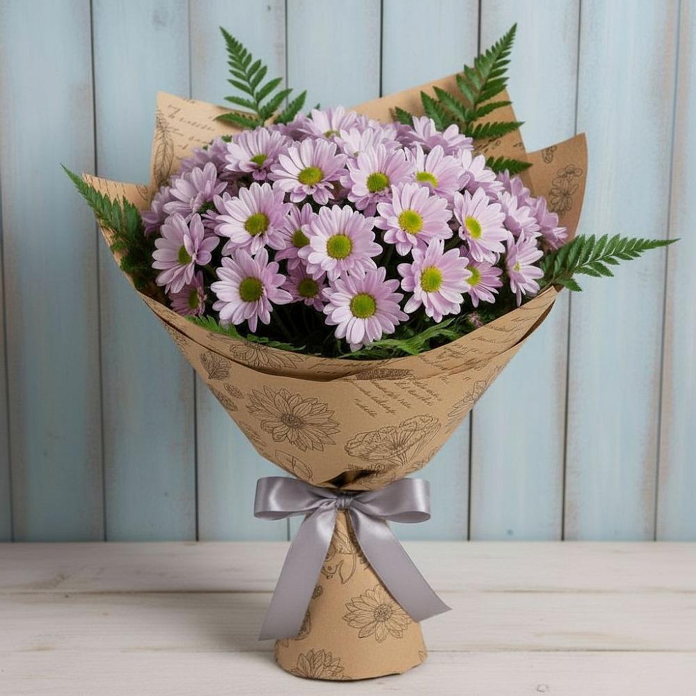 Букет цветов из: Хризантемы в Пролетарске Ростовская область
