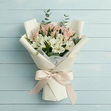 Букет цветов из:  Альстромерии в Пролетарске Ростовская область