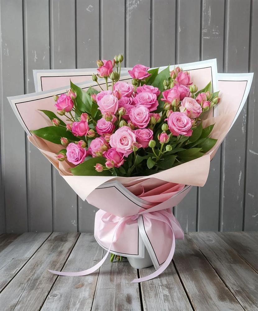 Букет Розовый кустик в Пролетарске Ростовская область