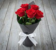 Букет 5 Красных роз Эдлесс Лав #REPLACE_PRED# Пролетарске Ростовская область