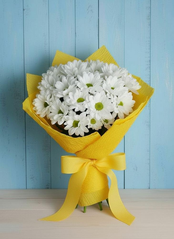 Букет цветов из: Хризантемы в Пролетарске Ростовская область