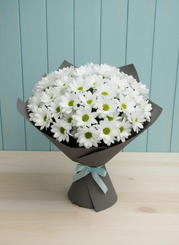 Букет цветов из: Хризантемы в Пролетарске Ростовская область