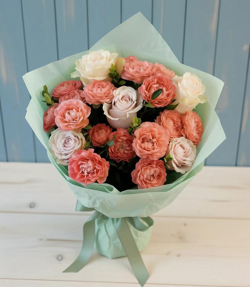 Букет цветов из: Розы в Пролетарске Ростовская область