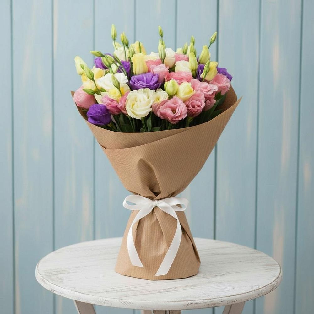 Букет цветов из: Лизиантусы в Пролетарске Ростовская область