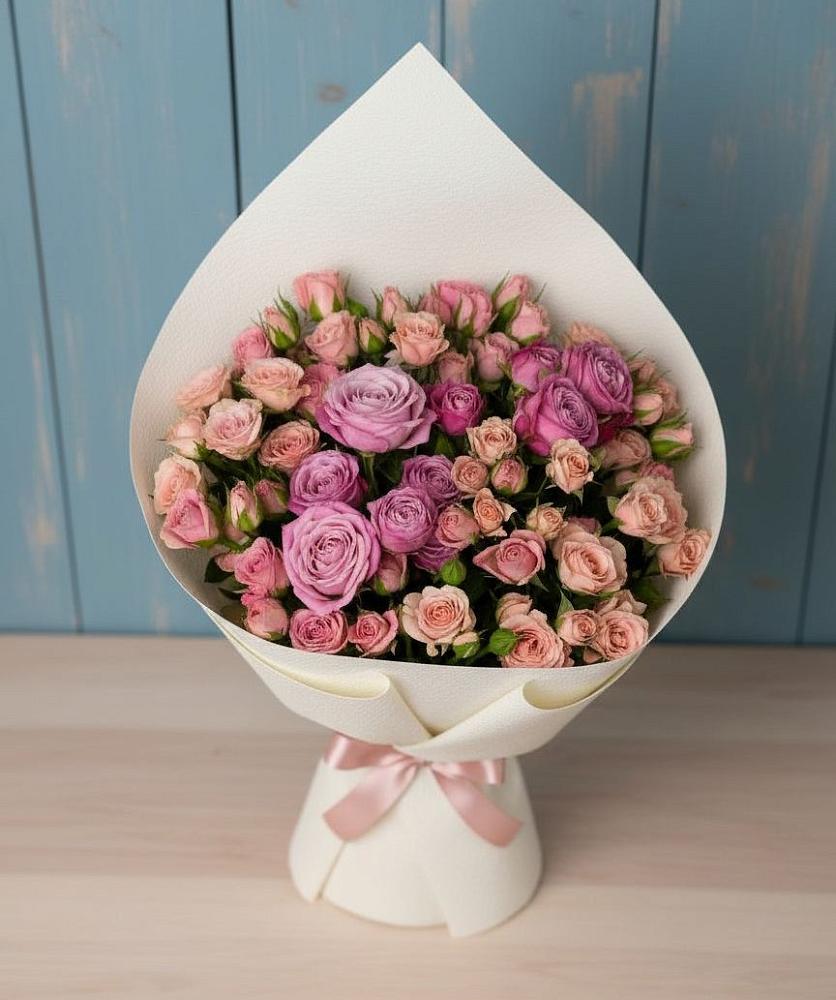 Букет цветов из: Розы в Пролетарске Ростовская область