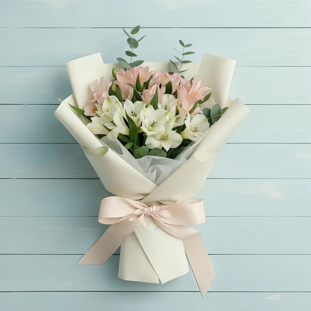 Букет цветов из: Альстромерии в Пролетарске Ростовская область