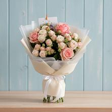 Букет цветов из:  Розы в Пролетарске Ростовская область