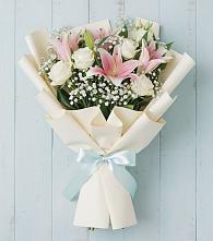 Букет цветов из:  Лилии в Пролетарске Ростовская область