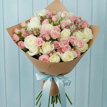 Букет цветов из:  Розы в Пролетарске Ростовская область